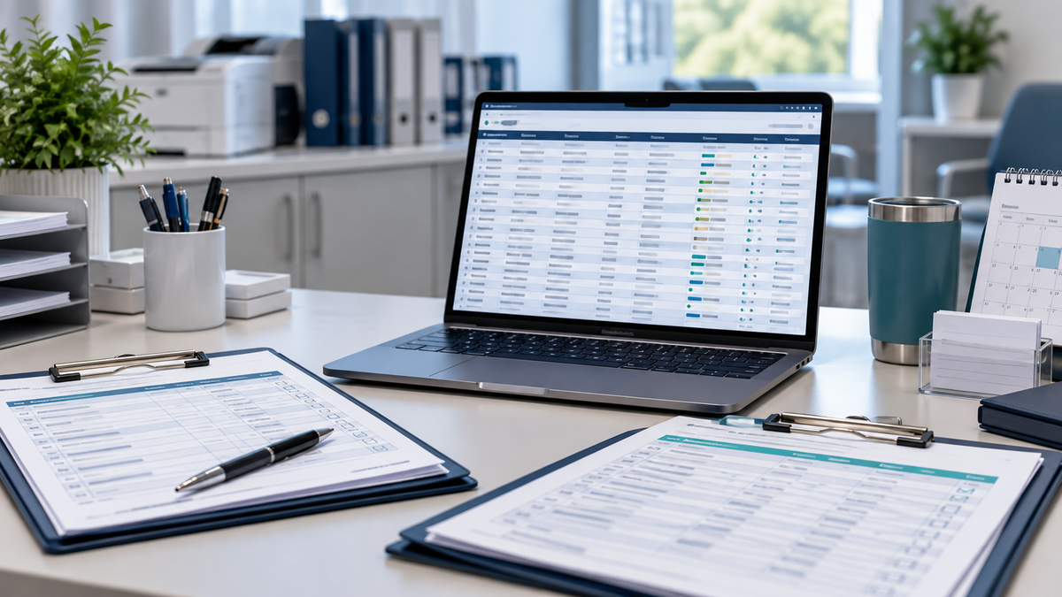 Physician encounter-to-charge daily count reconciliation worklist in a practice operations setting