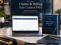 Claims & Billing Edit Control PRO | Medical Billing Excel Work Queue