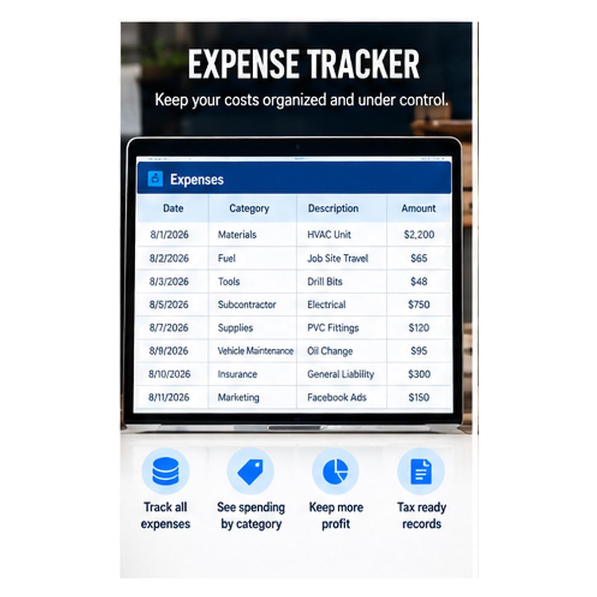 Project Management Spreadsheet Excel - product preview 5