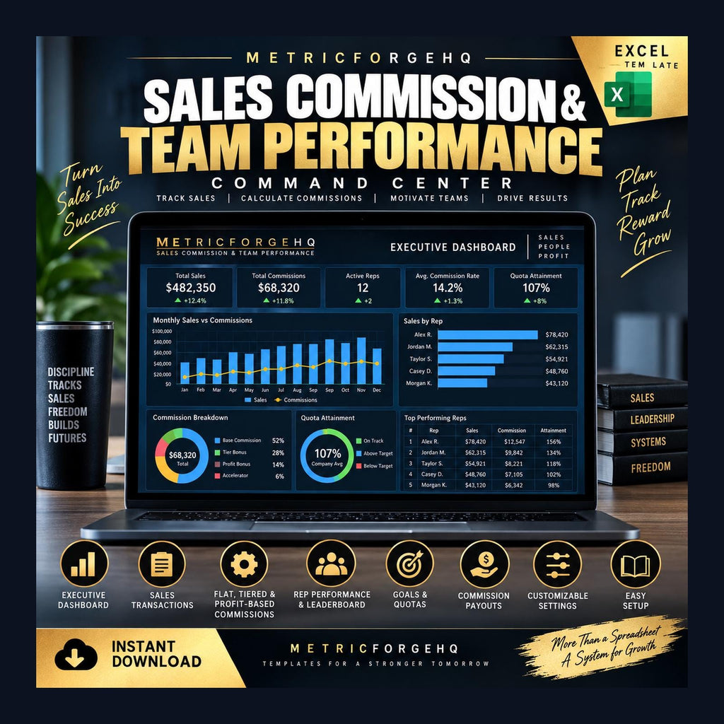 Sales Dashboard Excel Template - product preview 9