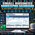 Small Business Bookkeeping Spreadsheet Excel - product preview 1