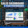 Sales Dashboard Excel Template - product preview 1