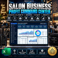 Salon Business Spreadsheet Excel - product preview 1