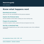 MetricForgeHQ Physician Payer Resolution 05 Start Support; actual workbook preview or setup instructions