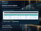 Source count and signed-total import completeness controls